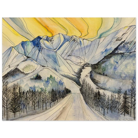 Alyeska, Alaska on Museum-Quality Matte Paper Poster