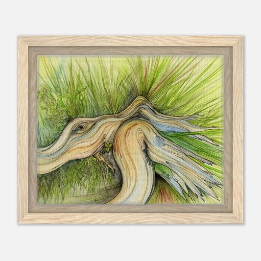 Driftwood Watercolor Print