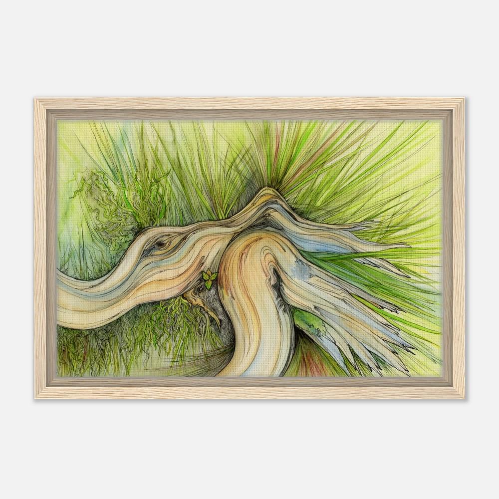 Driftwood Watercolor Print