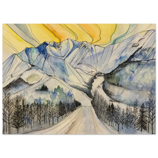 Alyeska, Alaska on Museum-Quality Matte Paper Poster